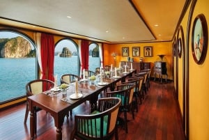 De Ha Long: 1 noite Indochine Premium Luxury Cruise