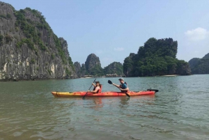 Из Ха Ноя: 2-дневный круиз по заливу Лан Ха и Ха Лонг Бэй 6 звезд