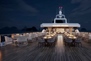 De Ha Noi: Cruzeiro de 6 estrelas de 2 dias na Baía de Lan Ha e na Baía de Ha Long