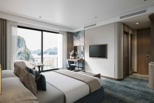 De Ha Noi: Cruzeiro de 6 estrelas de 2 dias na Baía de Lan Ha e na Baía de Ha Long