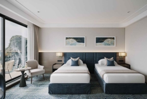 De Ha Noi: Cruzeiro de 6 estrelas de 2 dias na Baía de Lan Ha e na Baía de Ha Long