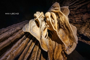 ハノイ発：チャロイ洞窟探検と夜行列車宿泊プラン