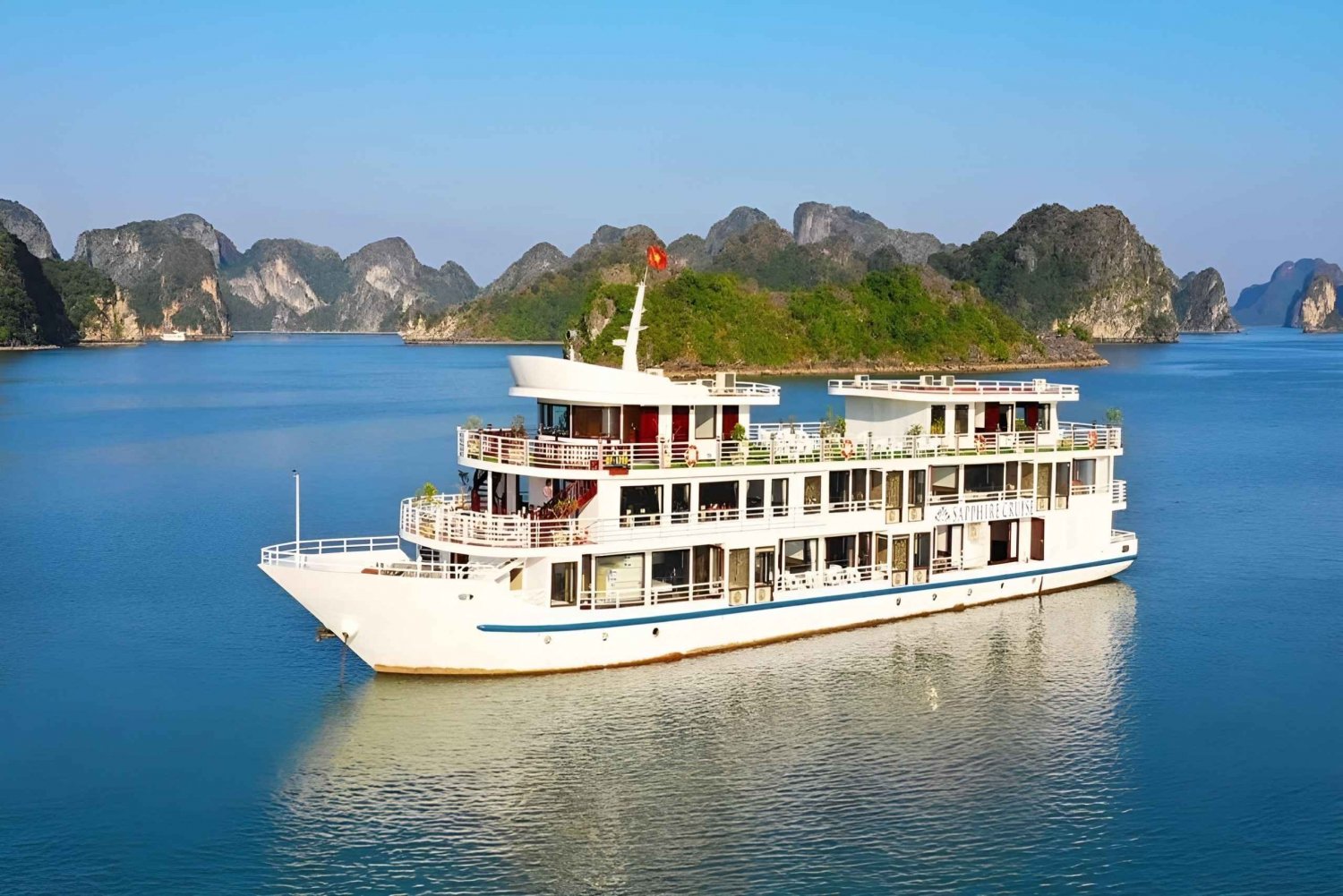 Fra Ha Noi: Ha Long Bay 3 dager og 2 netter med transport og balkong
