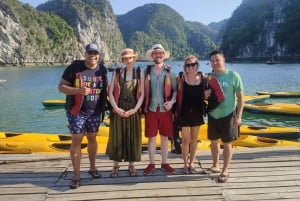 From Ha Noi: Lan Ha Bay Overnight Venezia Cruise Small Group