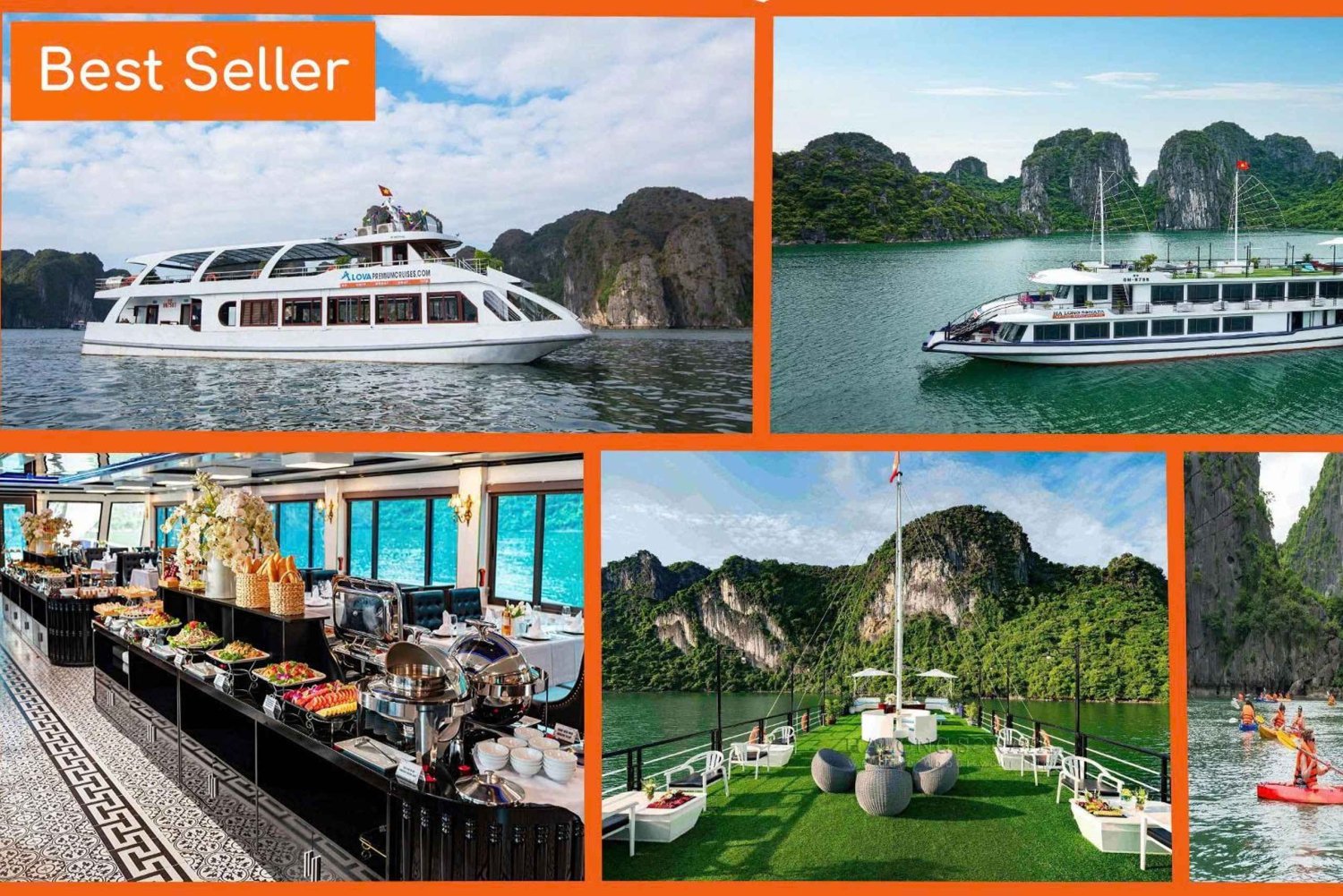 Vanuit Hanoi: 1-daagse Halong Bay cruise met grote en kleine groepen