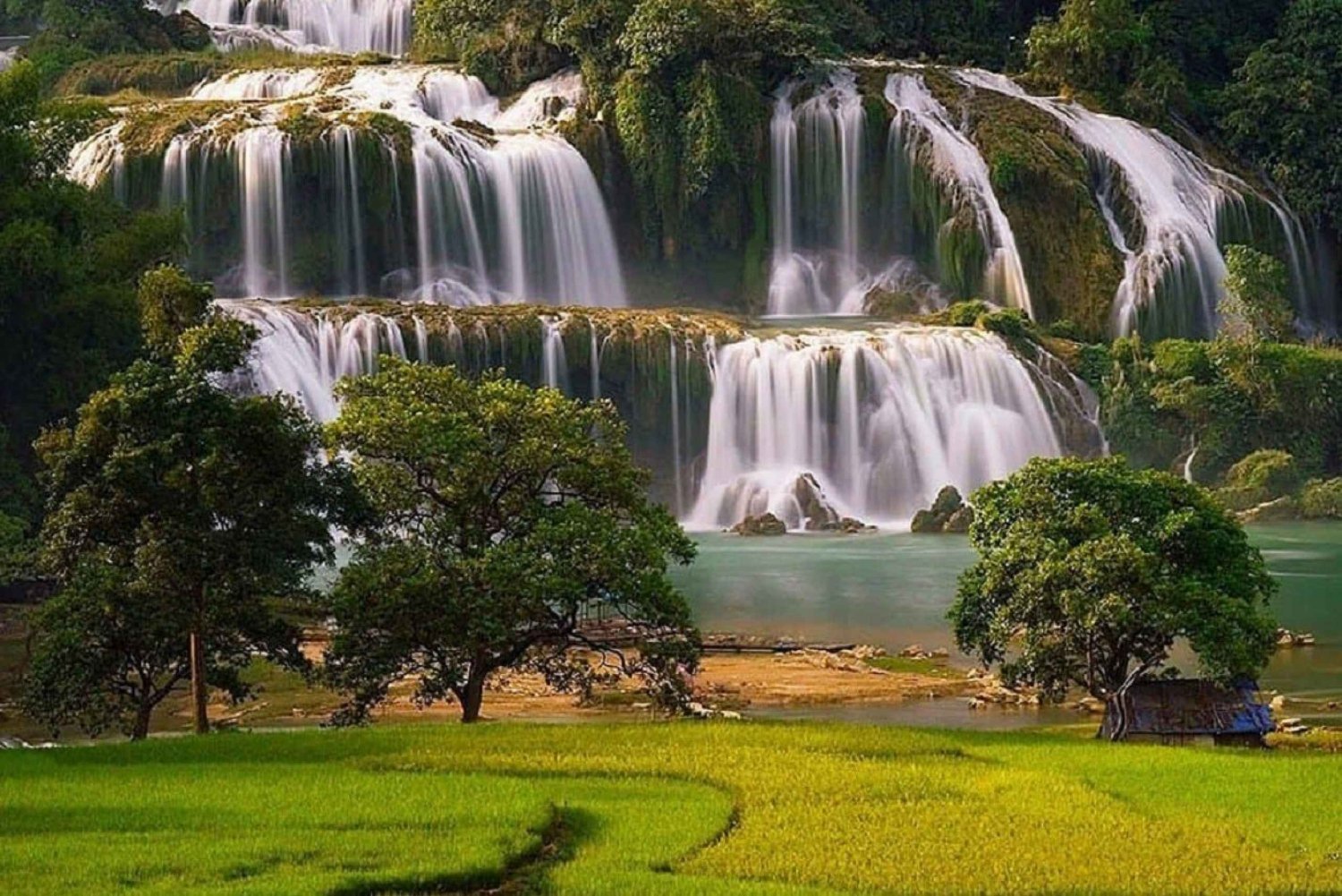 Da Hanoi: tour delle cascate Ban Gioc di 2 giorni