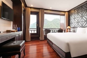 Fra Hanoi: 2-dages Ha Long Lan Ha Bay 5-stjernet krydstogt og balkon