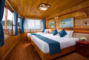 From Hanoi: Lan Ha Bay 2-Day 5-Star Cruise Kayaking-Swimming
