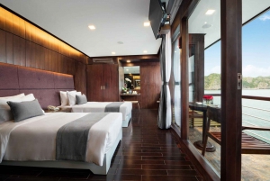 From Hanoi: Lan Ha Bay 2-Day 5-Star Cruise Kayaking-Swimming