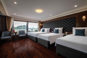 Fra Hanoi: 2-dagers Halong- og Lan Ha-bukten La Pandora-cruise