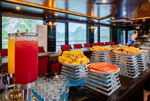 Fra Hanoi: 2-dagers cruise i Halong Bay med måltider