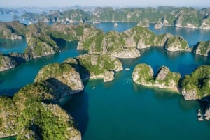 Hanoi: crociera 5 stelle di 2 giorni a Lan Ha e nella baia di Ha Long, con pasti e cabina