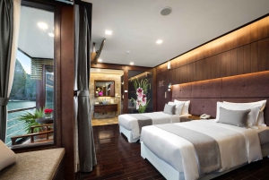 From Hanoi: 2-Day Luxury 5-Star Lan Ha Bay Cruise