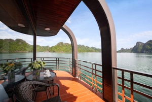 From Hanoi: 2-Day Luxury Cruise of Ha Long and Lan Ha Bay