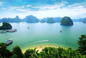 Fra Hanoi: 2-dagers Ninh Binh-tur med cruise i Ha Long-bukta