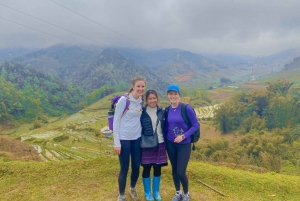 From Hanoi: 2-Day Overnight Sapa Tour by Luxury Transfer