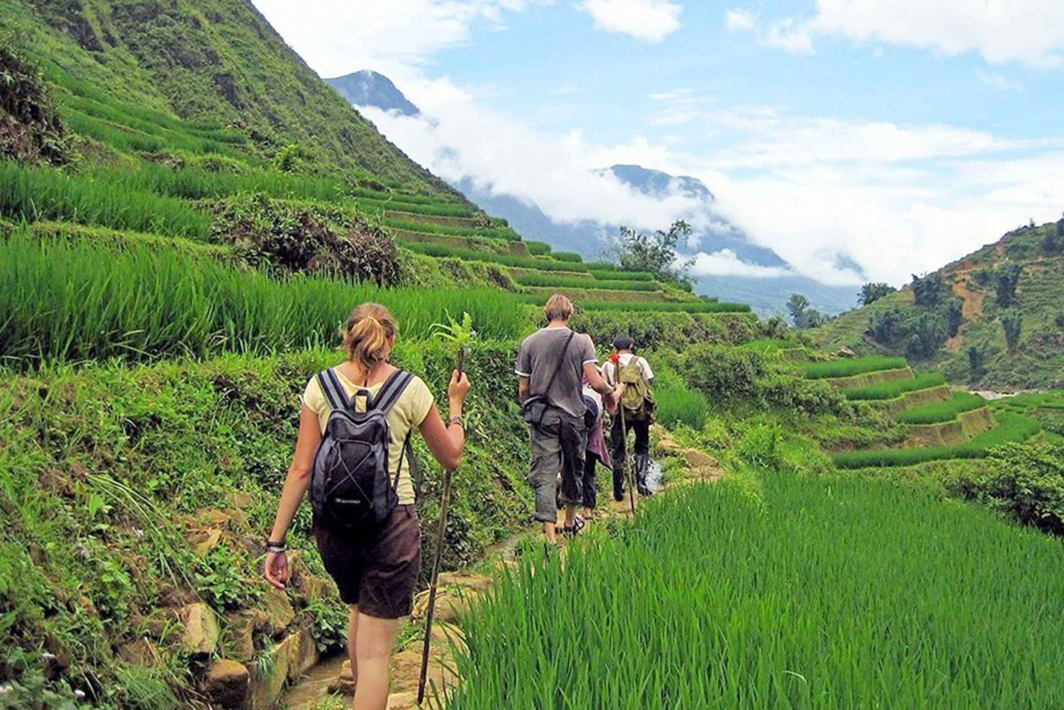 Von Hanoi aus: 2-tägige Sa Pa Ethnic Homestay Tour mit Trekking