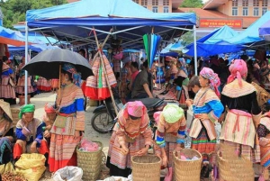 De Hanói: Excursão de 2 dias a Sapa e ao mercado de Bac Ha