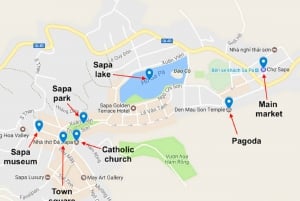 Fra Hanoi: 2-dages Sapa Trek-tur - Luksus limousinetransport