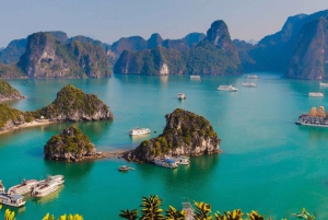 Hanoista: 2D1N Ha Long Bay Arcady Boutique Cruise -risteilyllä Ha Long Bayn lahdella