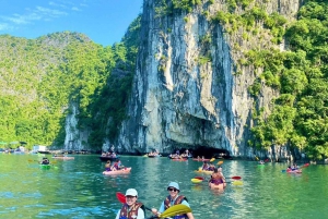 Hanoista: 2D1N Ha Long Bay Arcady Boutique Cruise -risteilyllä Ha Long Bayn lahdella