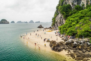 Från Hanoi: 2D1N Ha Long Bay med Arcady Boutique Cruise