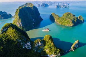 Hanoista: 2D1N Ha Long Bay Arcady Boutique Cruise -risteilyllä Ha Long Bayn lahdella