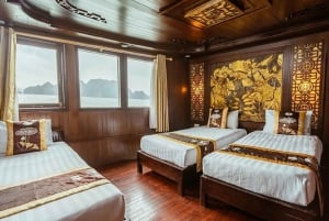 Ab Hanoi: 3-tägige Bootstour in der Bai-Tu-Long-Bucht mit 2 Übernachtungen