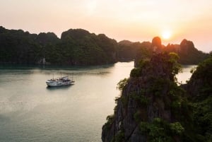 Ab Hanoi: 3 Tage und 2 Nächte Kreuzfahrtaufenthalt in der Bai Tu Long Bucht