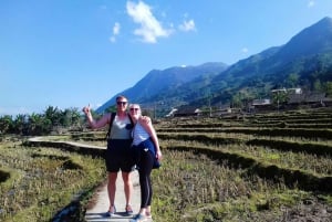 Från Hanoi : 3-dagars vandring med hemvist i Tour Sa Pa