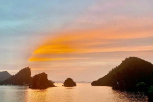 Hanoi : Croisière de 3 jours Ninh Binh-Halong/LanHa Bay 5 étoiles balcon