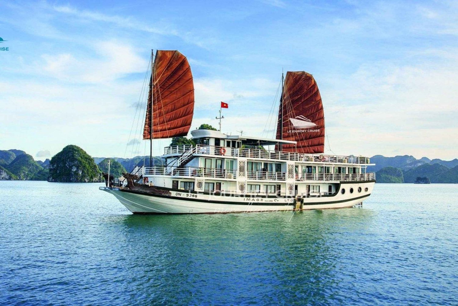 Z Hanoi: 3D2N Ha Long & Lan Ha Bay przez Le Journey Cruise