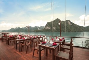 Vanuit Hanoi: 3D2N Ha Long, Lan Ha Bay per luxe cruise van Amanda