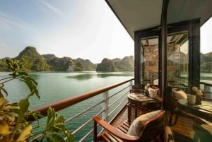 Fra Hanoi: 3D2N Ha Long, Lan Ha-bukten med Amanda Luxury Cruise