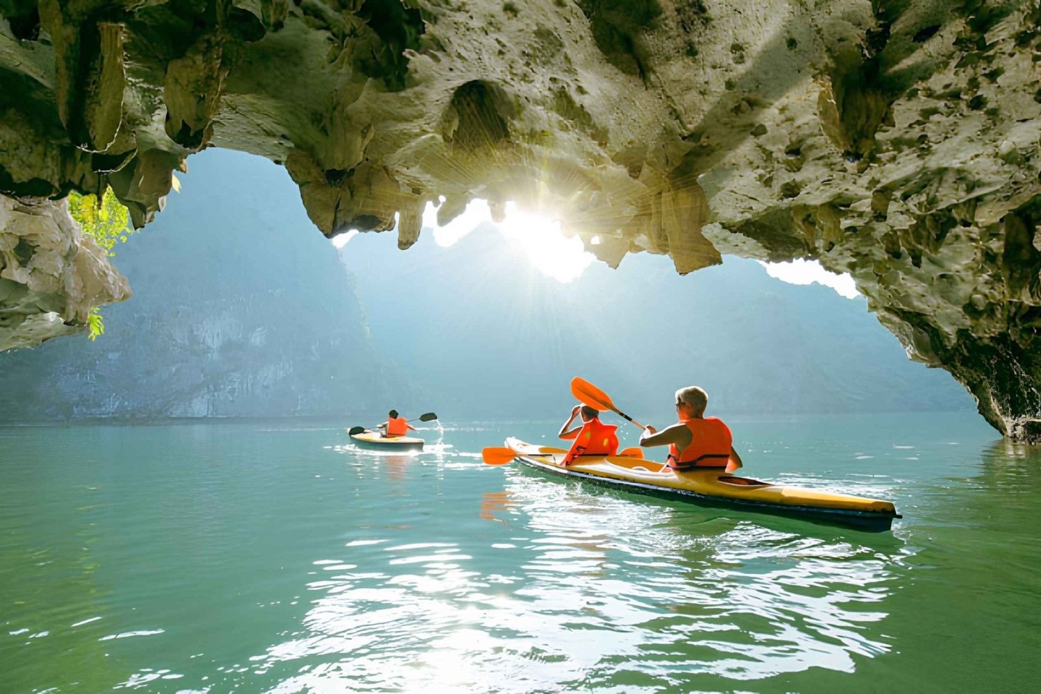 Vanuit Hanoi: 5-sterren cruise met overnachting in Halong Bay met balkon