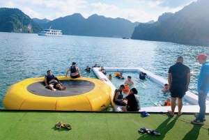 Vanuit Hanoi: 5-sterren cruise met overnachting in Halong Bay met balkon