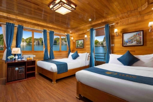 From Hanoi: 2-Day Lan Ha Bay Cruise with Meals and Cabin