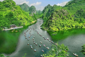 Depuis Hanoï : journée à Bai Dinh, Trang An et grotte de Mua