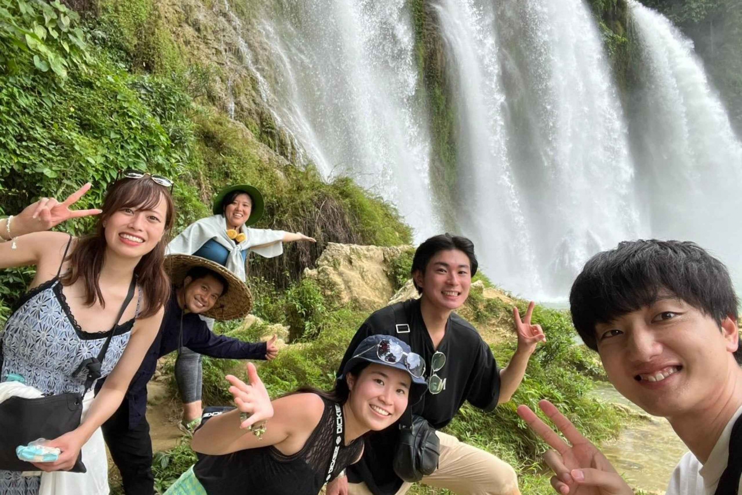Vanuit Hanoi: Ban Gioc waterval 1 dag met lokale gids