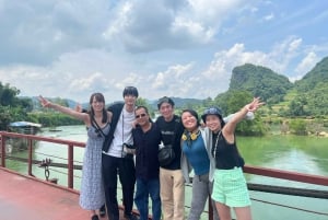 Vanuit Hanoi: Ban Gioc waterval & Angel Mountain 2-daagse tour