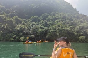 Z Hanoi: 3-dniowa wycieczka rowerowa, kajakowa i rejsowa na wyspie Cat Ba