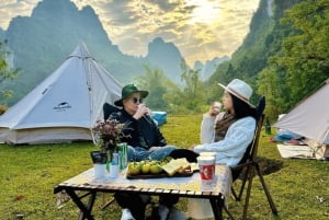 Fra Hanoi: Easy Rider 3-dages motorcykeltur i Cao Bang Loop