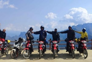 Desde Hanói: Ruta en moto de 3 días por el Bucle de Ha Giang con comidas