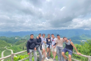 De Hanói: Excursão de 3 dias de Ha Giang Loop em motocicleta com direção autônoma