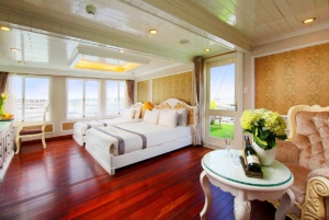 From Hanoi: Ha Long & Bai Tu Long Bay 3-Day Cruise with Food