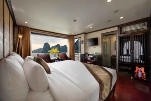 From Hanoi: Ha Long Bay 3-Day 5 Star Cruise with Balcony