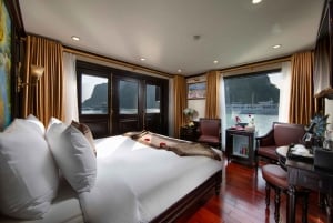 Vanuit Hanoi: Ha Long Bay 3-daagse 5 sterren cruise met balkon