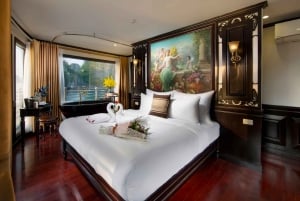 Vanuit Hanoi: Ha Long Bay 3-daagse 5 sterren cruise met balkon