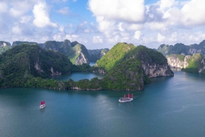 From Hanoi: Ha Long Bay and Bai Tu Long Bay Luxury Boat Tour
