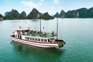 From Hanoi: Ha Long Bay Boat Trip w/ Ti Top & Sung Sot Visit